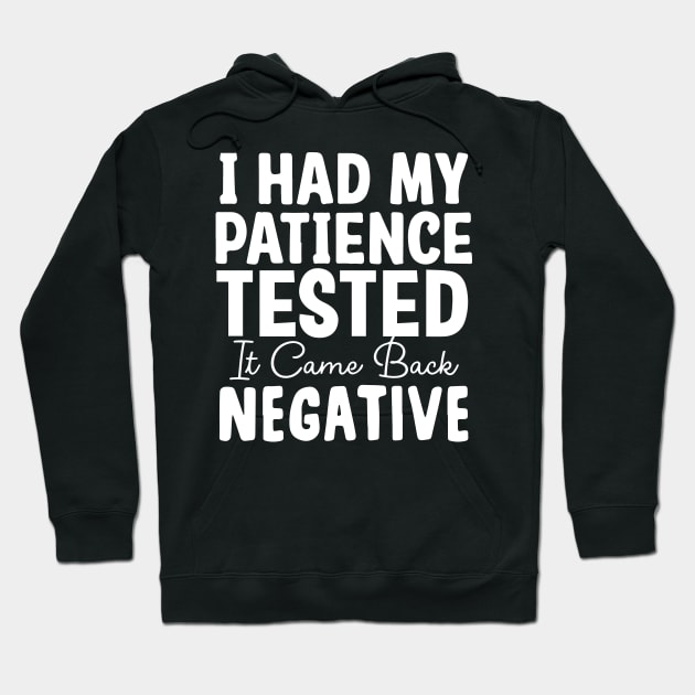 I had my patience tested. Hoodie by pako-valor